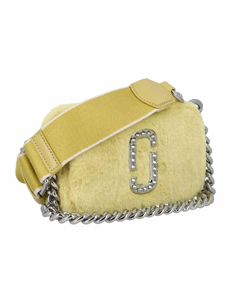 ( New Season ) Marc Jacobs The Push Snapshot Crossbody Bag Women, Yellow 3 ( New Season ) Marc Jacobs The Push Snapshot Crossbody Bag Women, Yellow - Image 3