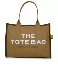 ( New Season ) Marc Jacobs Logo Printed Tote Bag Women, Yellow