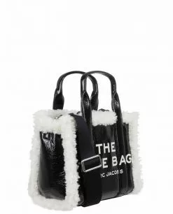 ( New Season ) Marc Jacobs The Mini Crinkle Tote Bag Women, Black 5 ( New Season ) Marc Jacobs The Mini Crinkle Tote Bag Women, Black -Marc Jacobs Store 01b3d1d6aa7c2dbcaff951e48e743f06