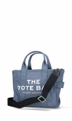 ( New Season ) Marc Jacobs The Mini Traveler Tote Bag Women, Blue -Marc Jacobs Store 02685a2831b059a1d02f3ce581656973