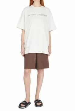 ( New Season ) Marc Jacobs Logo Embroidered Shorts Women, Brown 8 ( New Season ) Marc Jacobs Logo Embroidered Shorts Women, Brown -Marc Jacobs Store 02d088c77d82c449eb899afb9d453cfe