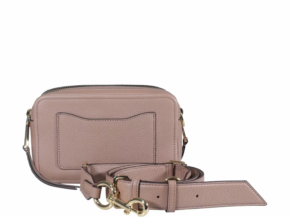 ( New Season ) Marc Jacobs The Moto Shot Zipped Crossbody Bag Women, Beige 2 ( New Season ) Marc Jacobs The Moto Shot Zipped Crossbody Bag Women, Beige - Image 2