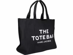 ( New Season ) Marc Jacobs The XL Logo Printed Tote Bag Women, Black -Marc Jacobs Store 0613c248c766cc52a0feae3f5b3af362