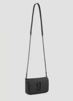 ( New Season ) Marc Jacobs The Hotshot Chain-Link Crossbody Bag Women, Black 7 ( New Season ) Marc Jacobs The Hotshot Chain-Link Crossbody Bag Women, Black -Marc Jacobs Store 066dfa5a6969eb3dfa9d5b82da52e663