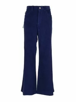 Marc Jacobs The Flared Mid Rise Jeans Women, Blue
