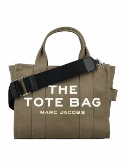 ( New Season ) Marc Jacobs The Mini Traveler Tote Bag Women, Green