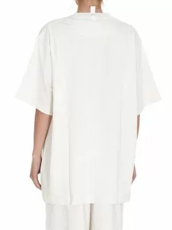 ( New Season ) Marc Jacobs Logo Print Crewneck T-Shirt Women, White -Marc Jacobs Store 0bfe748e321ad913b7b512bdef07a53c