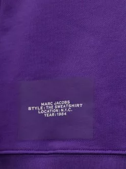 ( New Season ) Marc Jacobs Logo Printed Sweatshirt Women, Purple 5 ( New Season ) Marc Jacobs Logo Printed Sweatshirt Women, Purple -Marc Jacobs Store 0c53a1f1579055b5ced6491411a033e7