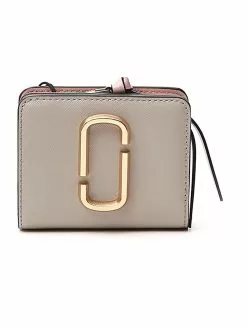 Marc Jacobs The Snapshot Mini Compact Wallet Women, Multi
