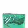Marc Jacobs The Iridescent Flat Pouch Women, Green