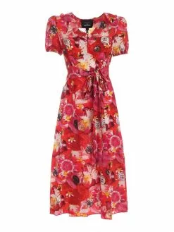 Marc Jacobs Floral Print Knee Length Dress Women, Multi