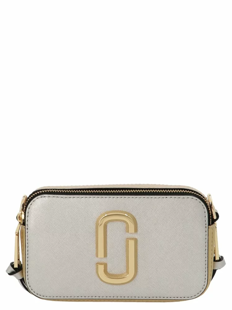 Marc Jacobs The Snapshot Crossbody Bag Women, Silver 1 Marc Jacobs The Snapshot Crossbody Bag Women, Silver