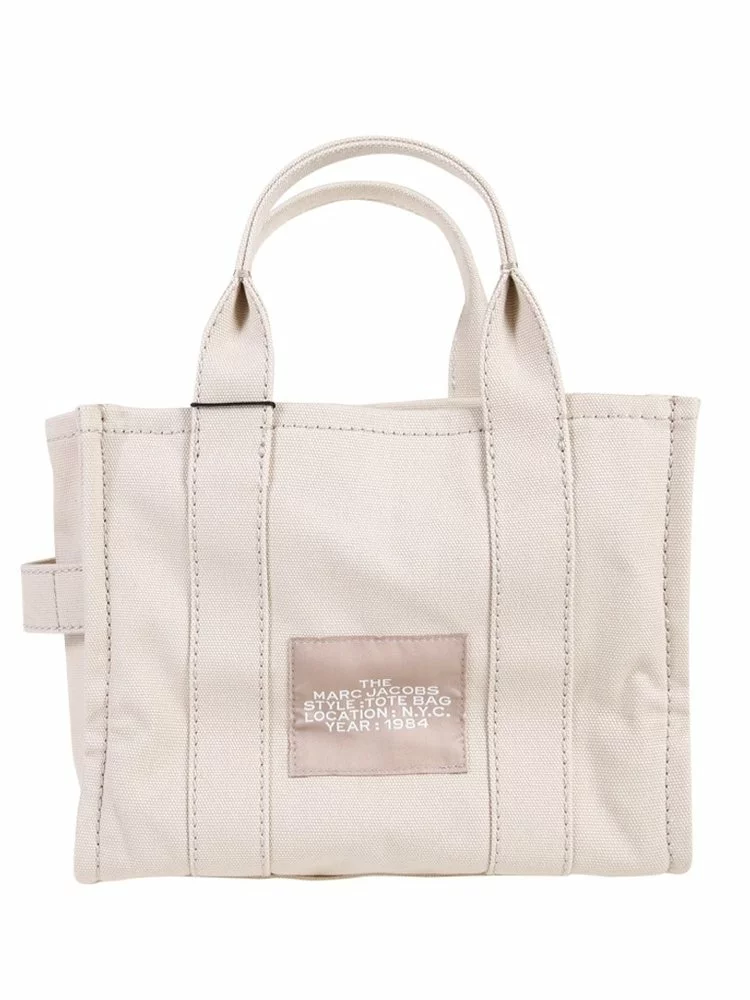 ( New Season ) Marc Jacobs The Mini Traveler Tote Bag Women, Beige 2 ( New Season ) Marc Jacobs The Mini Traveler Tote Bag Women, Beige - Image 2