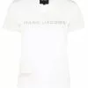 ( New Season ) Marc Jacobs Logo Print Crewneck T-Shirt Women, White