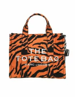 ( New Season ) Marc Jacobs The Jacquard Logo Printed Tote Bag Women, Multi