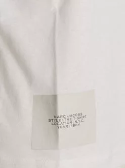 Marc Jacobs Logo Print Crewneck T-Shirt Women, White -Marc Jacobs Store 36dfdf5d28292e8bd0f8a97824de552b