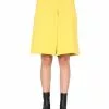 Marc Jacobs Logo Embroidered Shorts Women, Yellow