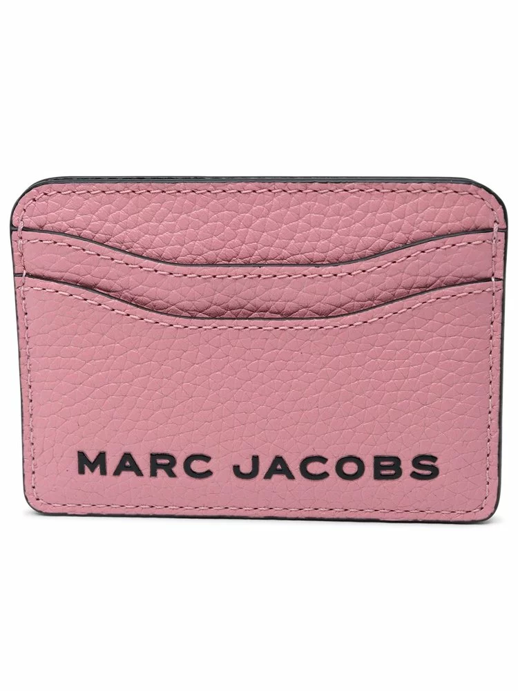 ( New Season ) Marc Jacobs Logo Plaque Card Case Women, Pink 3 ( New Season ) Marc Jacobs Logo Plaque Card Case Women, Pink - Image 3