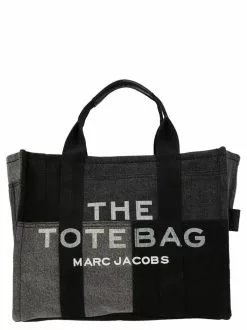Marc Jacobs The Denim Small Tote Bag Women, Black