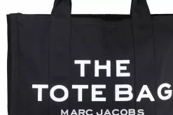 ( New Season ) Marc Jacobs The XL Logo Printed Tote Bag Women, Black -Marc Jacobs Store 3f12d62a0486221614e9aa78d5f767d5