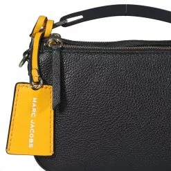 ( New Season ) Marc Jacobs The Softbox 20 Zipped Shoulder Bag Women, Black -Marc Jacobs Store 415d35fa2f856541d7d2171b5a920334