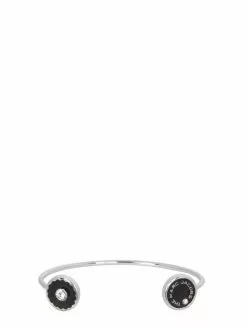 ( New Season ) Marc Jacobs The Medallion Cuff Bracelet Women, Black