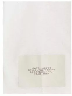 Marc Jacobs Logo Print Crewneck T-Shirt Women, White -Marc Jacobs Store 437dc1e70f5971c8828f46c27e6a1115