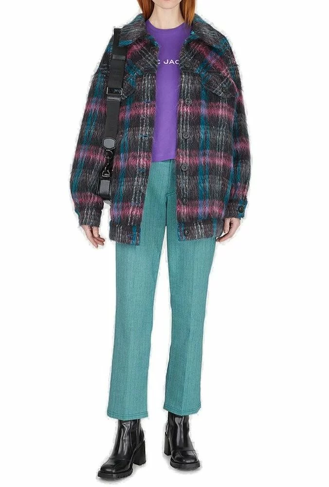 ( New Season ) Marc Jacobs Pinstripe Suit Pants Women, Green 4 ( New Season ) Marc Jacobs Pinstripe Suit Pants Women, Green - Image 4