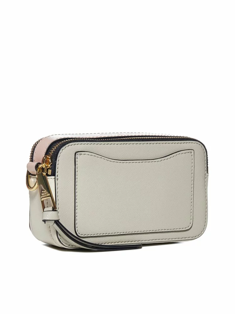 ( New Season ) Marc Jacobs The Logo Strap Snapshot Crossbody Bag Women, White 2 ( New Season ) Marc Jacobs The Logo Strap Snapshot Crossbody Bag Women, White - Image 2