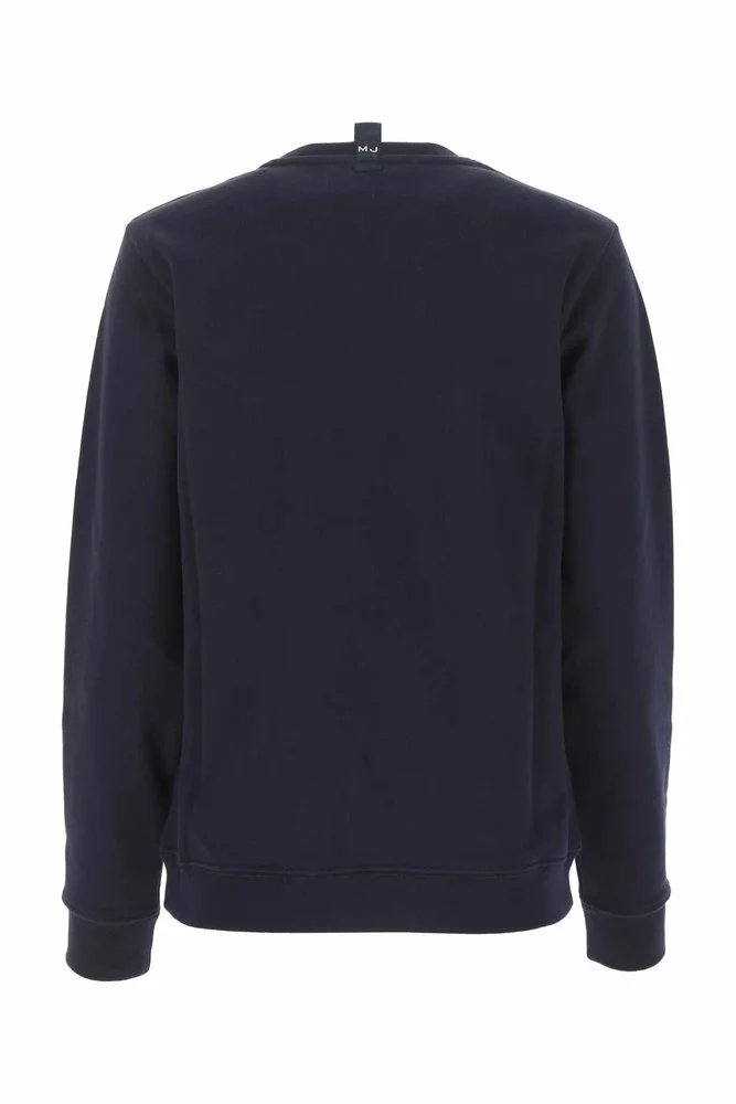 ( New Season ) Marc Jacobs Logo Printed Sweatshirt Women, Blue 2 ( New Season ) Marc Jacobs Logo Printed Sweatshirt Women, Blue - Image 2