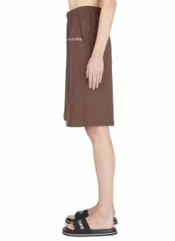 ( New Season ) Marc Jacobs Logo Embroidered Shorts Women, Brown 7 ( New Season ) Marc Jacobs Logo Embroidered Shorts Women, Brown -Marc Jacobs Store 4c9143754b00cae424f3f1cffcb23bd3
