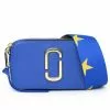 ( New Season ) Marc Jacobs Snapshot Zip-Up Crossbody Bag Women, Blue