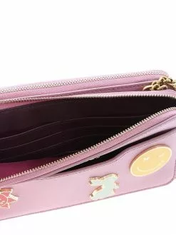 Marc Jacobs Badge Chain Crossbody Bag Women, Pink -Marc Jacobs Store 528e957c2c581736ca054238cc40ad59