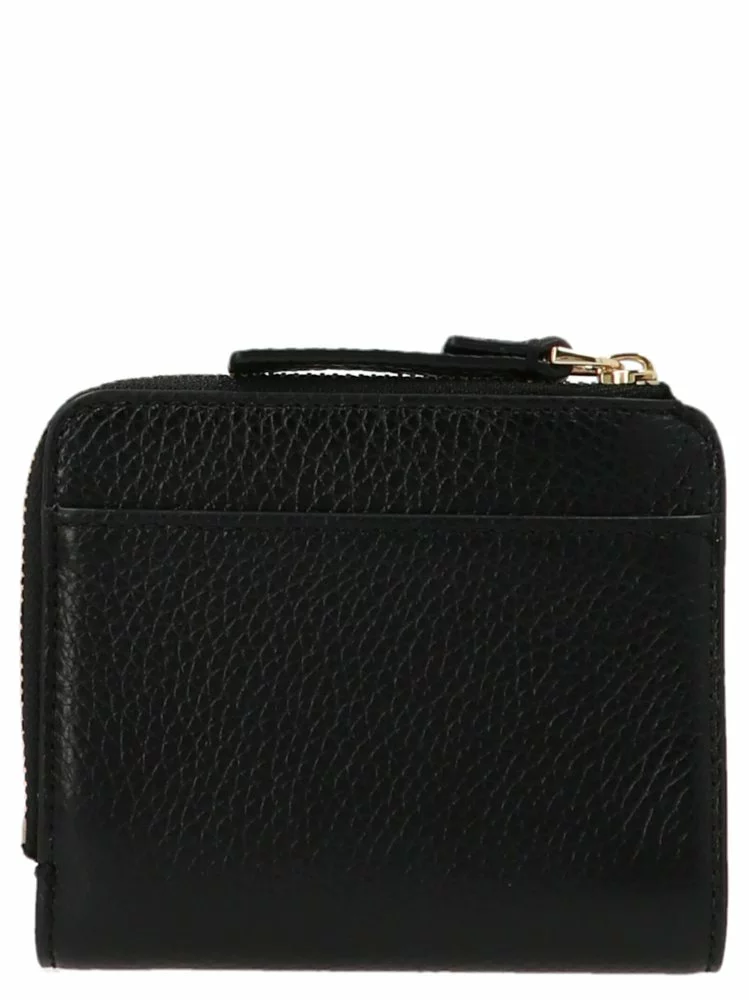 ( New Season ) Marc Jacobs The Bold Mini Compact Zip Wallet Women, Black 2 ( New Season ) Marc Jacobs The Bold Mini Compact Zip Wallet Women, Black - Image 2