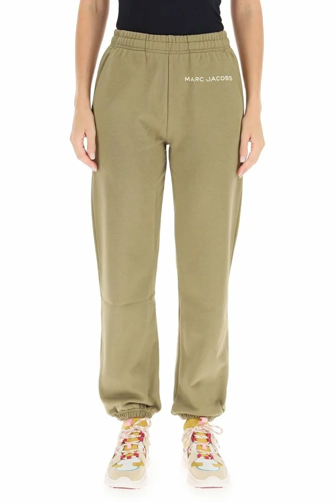 Marc Jacobs Logo Embroidered Sweatpants Women, Brown 2 Marc Jacobs Logo Embroidered Sweatpants Women, Brown - Image 2