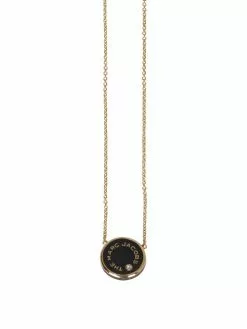 ( New Season ) Marc Jacobs The Medallion Pendant Necklace Women, Green -Marc Jacobs Store 571f85137ec07eb049d9cc9d23ec5341