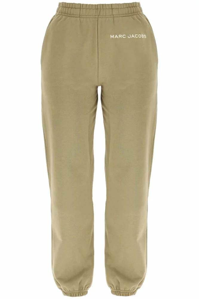 Marc Jacobs Logo Embroidered Sweatpants Women, Brown 1 Marc Jacobs Logo Embroidered Sweatpants Women, Brown
