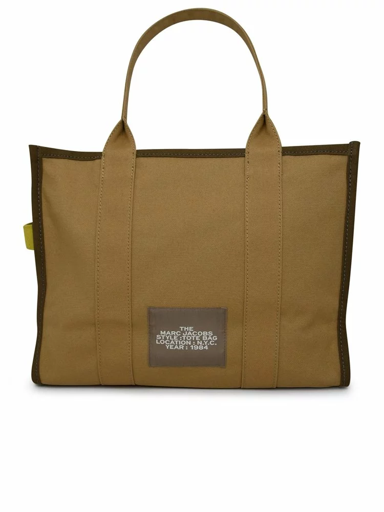 ( New Season ) Marc Jacobs Logo Printed Tote Bag Women, Yellow 2 ( New Season ) Marc Jacobs Logo Printed Tote Bag Women, Yellow - Image 2