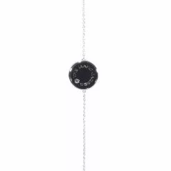 ( New Season ) Marc Jacobs The Medallion Bracelet Women, Black -Marc Jacobs Store 61870d1a6b222b16012ff96ad7262f8d