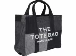Marc Jacobs The Denim Small Tote Bag Women, Black -Marc Jacobs Store 64219dbd05ec57c483a86fdf3d0b148f