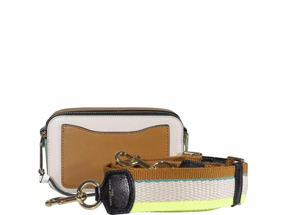 ( New Season ) Marc Jacobs Snapshot Color-Block Zipped Shoulder Bag Women, Multi 2 ( New Season ) Marc Jacobs Snapshot Color-Block Zipped Shoulder Bag Women, Multi - Image 2