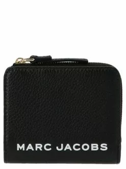 ( New Season ) Marc Jacobs The Bold Mini Compact Zip Wallet Women, Black