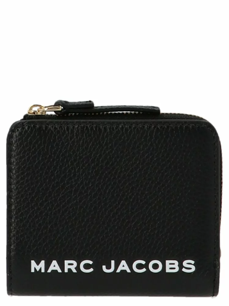 ( New Season ) Marc Jacobs The Bold Mini Compact Zip Wallet Women, Black 1 ( New Season ) Marc Jacobs The Bold Mini Compact Zip Wallet Women, Black