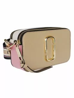 Marc Jacobs The Snapshot Small Crossbody Bag Women, Beige -Marc Jacobs Store 69be5ad13e38602a5d5927601b631ad7