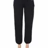 ( New Season ) Marc Jacobs Logo Embroidered Sweatpants Women, Black