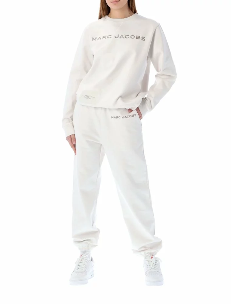 ( New Season ) Marc Jacobs Logo Embroidered Sweatpants Women, White 3 ( New Season ) Marc Jacobs Logo Embroidered Sweatpants Women, White - Image 3