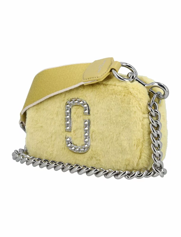 ( New Season ) Marc Jacobs The Push Snapshot Crossbody Bag Women, Yellow 4 ( New Season ) Marc Jacobs The Push Snapshot Crossbody Bag Women, Yellow - Image 4