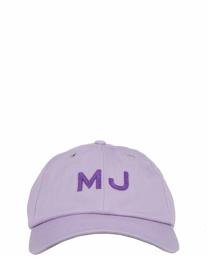 ( New Season ) Marc Jacobs Logo Embroidered Baseball Cap Women, Purple 1 ( New Season ) Marc Jacobs Logo Embroidered Baseball Cap Women, Purple