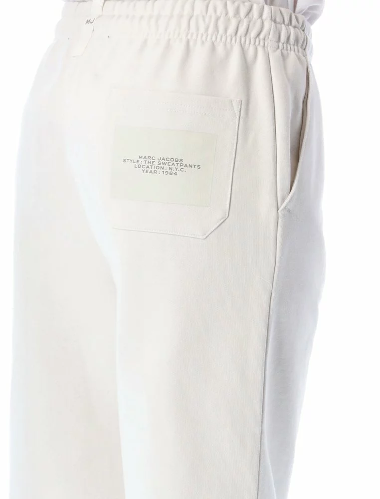( New Season ) Marc Jacobs Logo Embroidered Sweatpants Women, White 4 ( New Season ) Marc Jacobs Logo Embroidered Sweatpants Women, White - Image 4