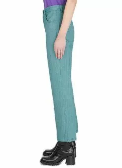( New Season ) Marc Jacobs Pinstripe Suit Pants Women, Green 7 ( New Season ) Marc Jacobs Pinstripe Suit Pants Women, Green -Marc Jacobs Store 75a35660a6a5d4e019e0612ecd566bd8